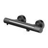 CERSANIT - NÁSTĚNNÁ TERMOSTATICKÁ SPRCHOVÁ BATERIE ZEN BY CERSANIT, GUN METAL S951-583