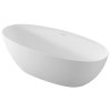 NOYA volně stojící vana, solid surface, 170x76x56cm, bílá mat  DOPRAVA ZDARMA