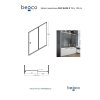 Vanová zástěna DUO SLIDE II, 150 cm, 150 cm, Univerzální Levé / Pravé, Čiré bezpečnostní sklo - 6 mm, Hliník leštěný