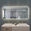 Zrcadlo 150 x 70 cm, s LED osvětlením a funkcí proti zamlžování