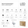 Kulaté LED zrcadlo pr. 900 se dvěma dotykovými senzory