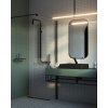 DEANTE - Kerria plus černá - Sprchová stěna / walk - in, systém Kerria Plus, 110 cm KTS_N31P