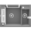 DEANTE - Magnetic šedá metalic - Magnetic Granitový dřez, 1.5 - bowl ZRM_S503  DOPRAVA ZDARMA