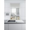 DEANTE - Gerbera chrom s bílou - Dřezová baterie, výsuvná BGB_W720