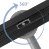 REA - Odtokový žlab Neox Slim pro black 50 REA-G2744