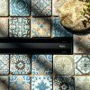 REA - Odtokový žlab Neox Slim pro black 50 REA-G2744
