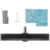 REA - Odtokový žlab Neox Slim pro black 50 REA-G2744