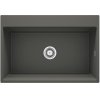 DEANTE - Magnetic antracitově metalická - Granitový dřez, jednokomorový ZRM_T10B  DOPRAVA ZDARMA