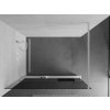 MEXEN/S - Kioto+ Sprchová zástěna WALK-IN s poličkou a držákem ručníků 90 x 200 cm, grafit, bílá 800-090-121-20-40