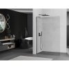 MEXEN/S - Kioto L Sprchová zástěna WALK-IN 95 x 200, transparent, grafit kartáčovaná 800-095-103-66-00