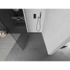 MEXEN/S - Kioto L Sprchová zástěna WALK-IN 95 x 200, transparent, grafit kartáčovaná 800-095-103-66-00