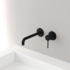 ULTRAMIX podomítková dvouprvková umyvadlová baterie, hubice 20cm, černá mat