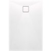 DEANTE - Correo Granitová sprchová vanička, obdélníková bílá, 100x90 cm KQR_A45B