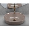 REA - Umyvadlo na desku Lisa Beige Shiny REA-U6380