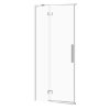 CERSANIT - Sprchové dveře s panty CREA 90x200, levé, čiré sklo S159-005