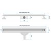 REA - Odtokový žlab Neox Slim pro Brushed Copper 90 REA-G4808