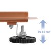 REA - Odtokový žlab Neox Slim pro Brushed Copper 100 REA-G4809