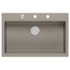 Quadron - Granitový dřez MARC 110 WORKSTATION Beige Zlaty HQM7650U4_PVDG1  DOPRAVA ZDARMA