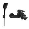 MEXEN/S - R62 Royo vanová baterie se sprchou set, černá 7223R62-70