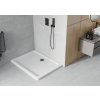 MEXEN/S - Flat sprchová vanička obdélníková slim 100 x 80, bílá + černý sifon 40108010B