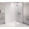 ARCHITEX CHROM sprchová zástěna 1062mm, sklo Flute