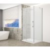 TRINITY CHROME obdélníkový sprchový kout 800x1000mm, matné sklo, levé