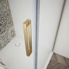 TRINITY GOLD MATT obdélníkový sprchový kout 1000x800mm, čiré sklo, pravé