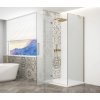 TRINITY GOLD MATT obdélníkový sprchový kout 1200x900mm, matné sklo, levé
