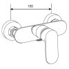 MEXEN/S - Carl sprchový sloup včetně sprchové baterie Milo, chrom 71340240-00