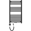 MEXEN/S - Mars radiátor + topná tyč 900 x 500 mm, 400 W, černá W110-5900-500-6400-70