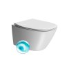 MODO závěsná WC mísa, Swirlflush, 37x54cm, bílá dual-mat