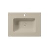 PURA keramické umyvadlo Slim 62x46cm, creta mat
