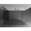 MEXEN/S - Kioto Sprchová zástěna WALK-IN 120 x 90 cm, transparent, zlatá 800-120-212-50-00-090