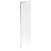 MEXEN/S - Next L vanová zástěna FIX 60 x 150 cm, dekor, chrom 895-060-000-03-30-01