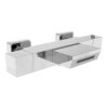 MEXEN - Termostatická vanová baterie Cube, chrom 77360-00