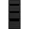 MEXEN - Ceres otopný žebřík/radiátor 1200 x 500 mm, 610 W,černá W111-1200-500-00-70