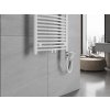 MEXEN/S - Ares radiátor + topná tyč 700 x 400 mm, 300 W, bílá W102-0700-400-2300-20