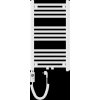 MEXEN/S - Mars radiátor + topná tyč 700 x 400 mm, 300 W, bílá W110-0700-400-2300-20