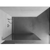 MEXEN/S - Kioto L Sprchová zástěna WALK-IN 90 x 200, zrcadlové, chrom 800-090-103-01-50
