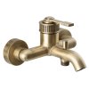 VERSI nástěnná vanová baterie, bronz