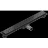 MEXEN/S - Plochá M12 odtokový žlab 60 cm černá 1721060-15