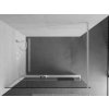 MEXEN/S - Kioto+ Sprchová zástěna WALK-IN s poličkou a držákem ručníků 100 x 200 cm, transparent, bílá 800-100-121-20-00