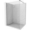 MEXEN/S - Kioto Sprchová zástěna WALK-IN 100 x 200 cm, transparent 8 mm, grafit metal 800-100-101-95-00
