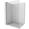 MEXEN/S - Kioto L Sprchová zástěna WALK-IN 90 x 200 cm, transparent, grafit metal 800-090-103-95-00