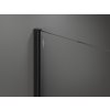MEXEN/S - Kioto Sprchová zástěna WALK-IN 80 x 70 cm, černý vzor, černá 800-080-202-70-70-070