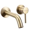 REA - Podomítková baterie OWEN Gold Brush + BOX REA-B5334
