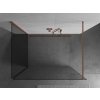 MEXEN/S - Kioto Sprchová zástěna WALK-IN 100 x 90 cm, transparent, měď kartáčovaná 800-100-212-65-00-090
