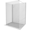 MEXEN/S - Kioto Sprchová zástěna WALK-IN 90 x 80 cm, transparent, chrom 800-090-212-01-00-080