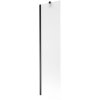 MEXEN/S - Next vanová zástěna FIX 50 x 150 cm, dekor, černá 895-050-000-00-30-70
