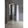 WALK-IN zástěna jednodílná k instalaci na zeď, 1200x1900mm, sklo čiré